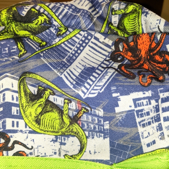 Mad Maverick Reboot Youth Kids Dinosaur Backpack - Picture 4 of 12